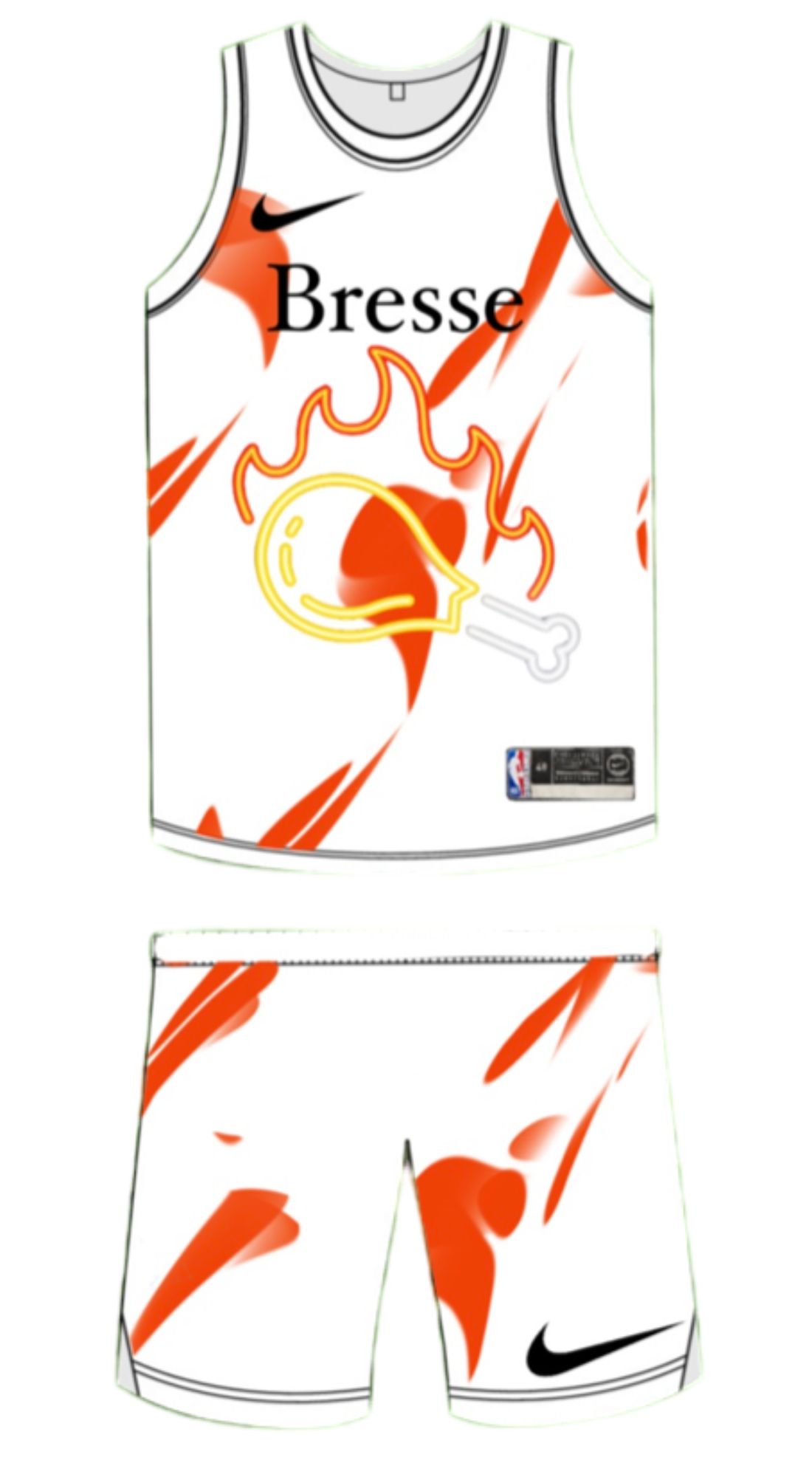 Poulets Grillés away shirt